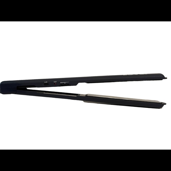 NEW Straight Titanium Slim Flat Iron - Navy Blue - Picture 4 of 4